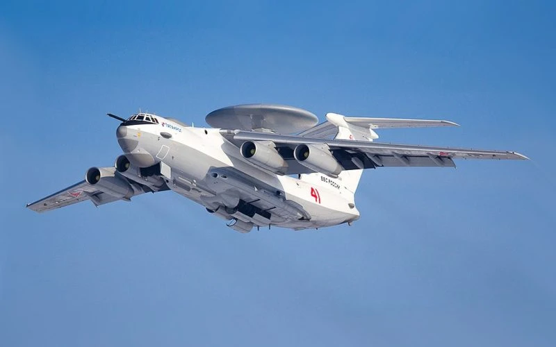 Máy bay cảnh báo sớm Beriev A-50U của Không quân Nga. Ảnh: THE EURASIAN TIMES